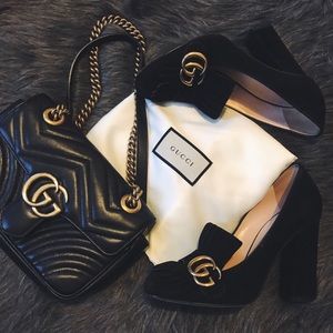 Authentic Gucci Marmont Pumps
